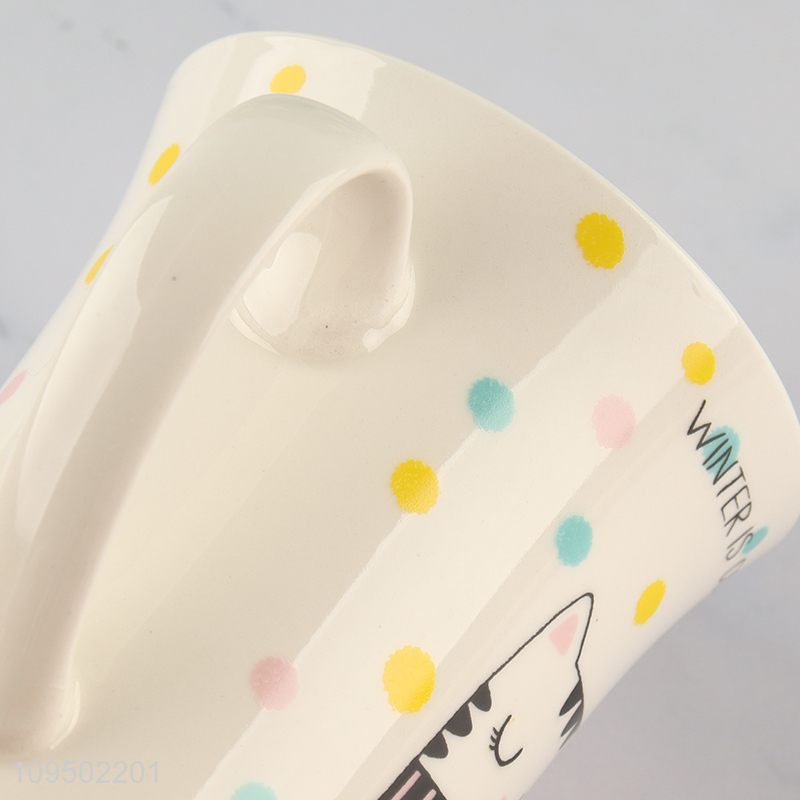 Top sale ceramic cup printed water cup