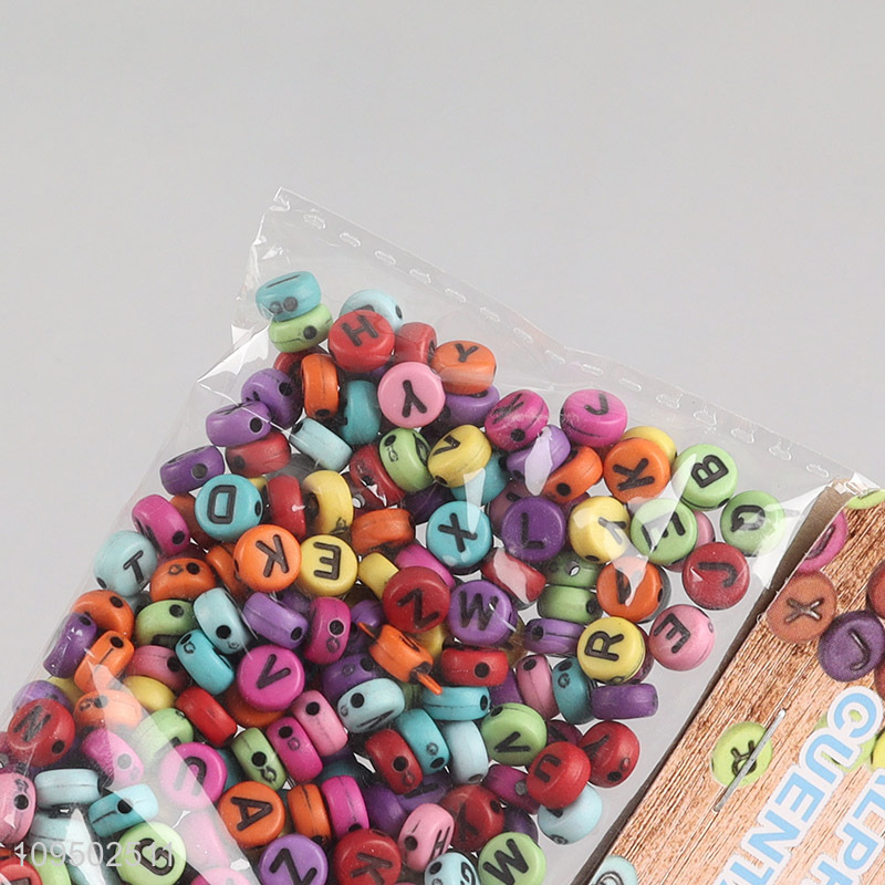 Good sale diy alphabet beads toy for jewelry