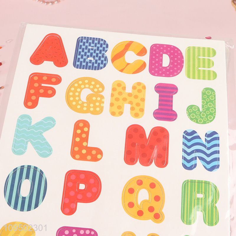Hot sale colorful magnetic alphabet letters for kids