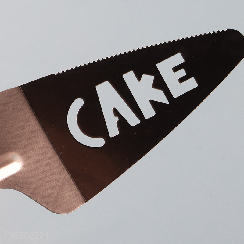 China factory stainless steel cake spatula for sale