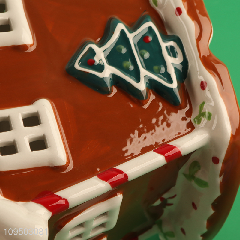 Top quality house shape christmas ornament decoration