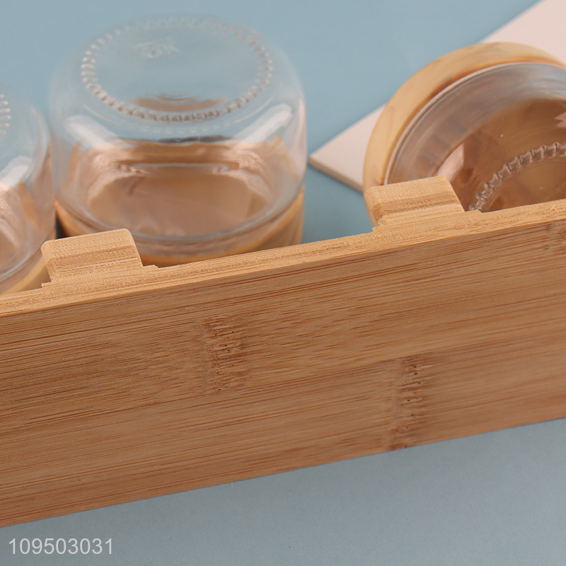 China wholesale kitchen 4pcs spice jar set