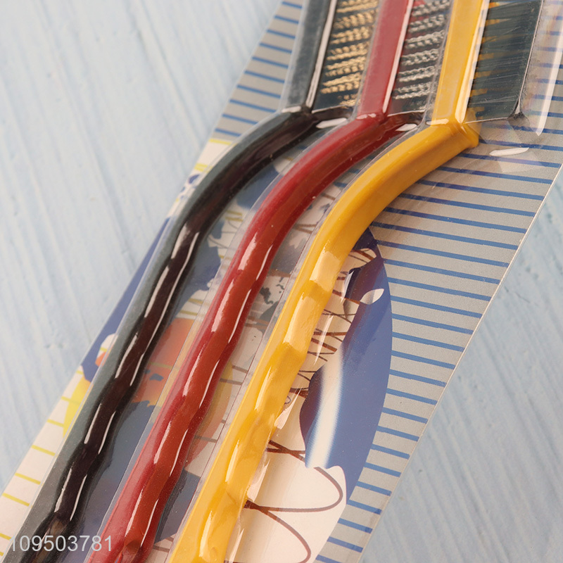 Factory direct sale 3pcs wire brush set