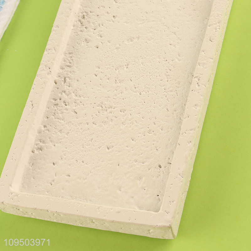Top sale rectangle decorative food serving tray