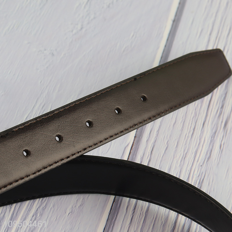 Factory supply leather buckle belt waist belt for sale