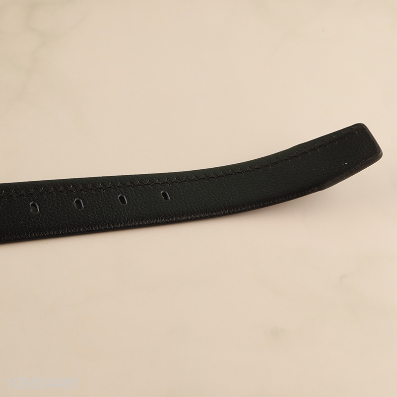 Factory direct sale men leather buckle belt waist belt