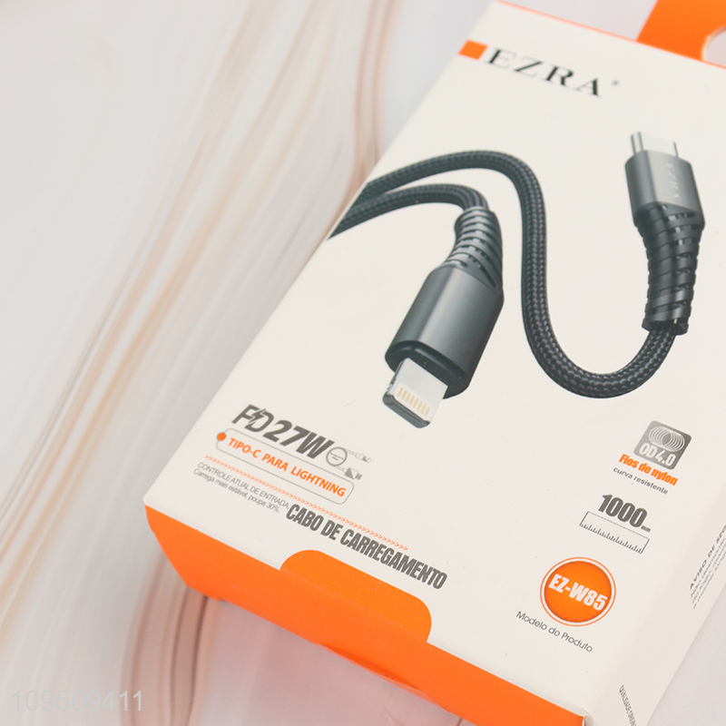 Factory direct sale 27w type-c charge cable data line