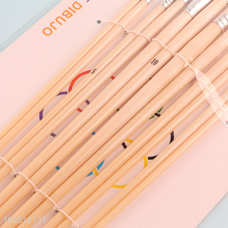 Factory price 12pcs oil painting brush set