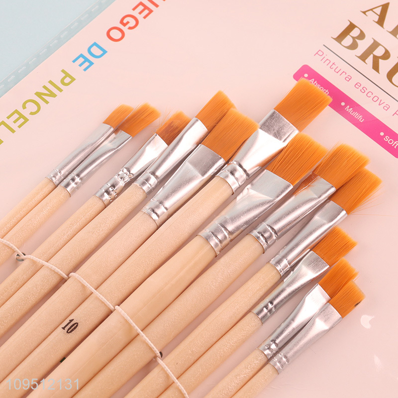 Factory price 12pcs oil painting brush set