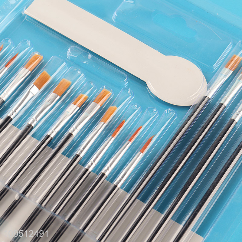 Good sale 15pcs oil painting brush set wholesale