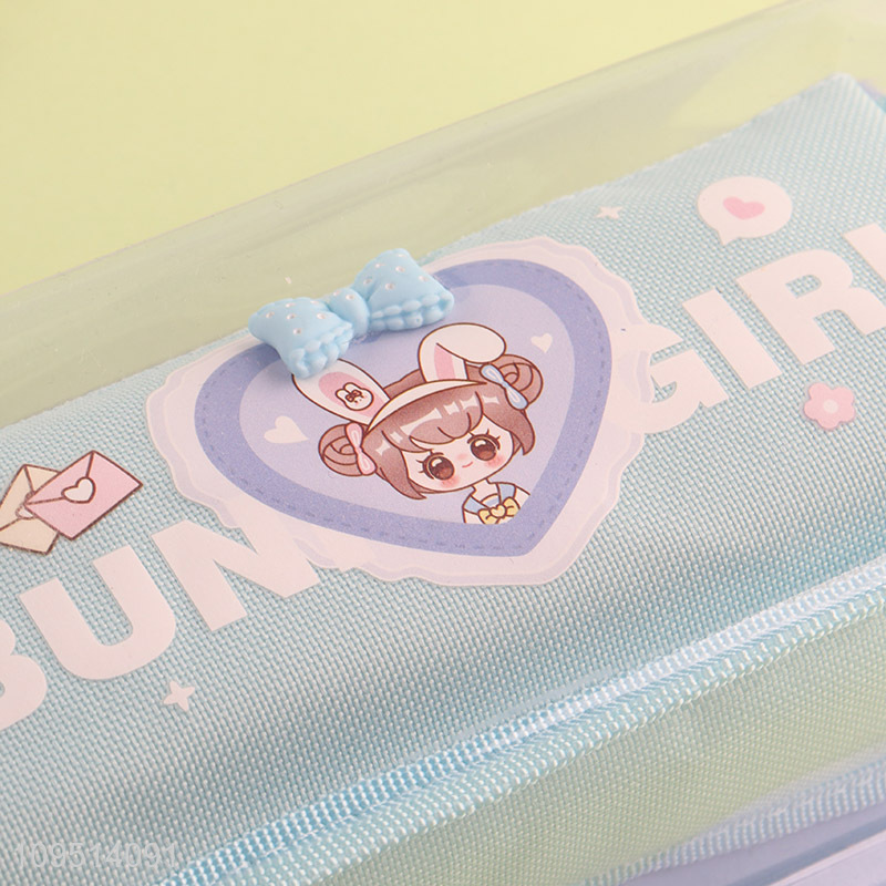 Best selling school students stationery pencil bag