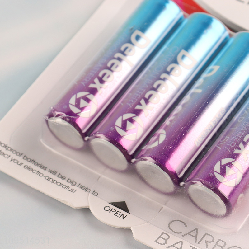 Good quality super energy AAA B4 carbon battery