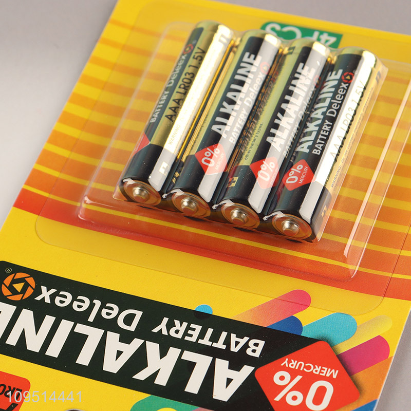 China factory alkaline AAA B4 alkaline battery