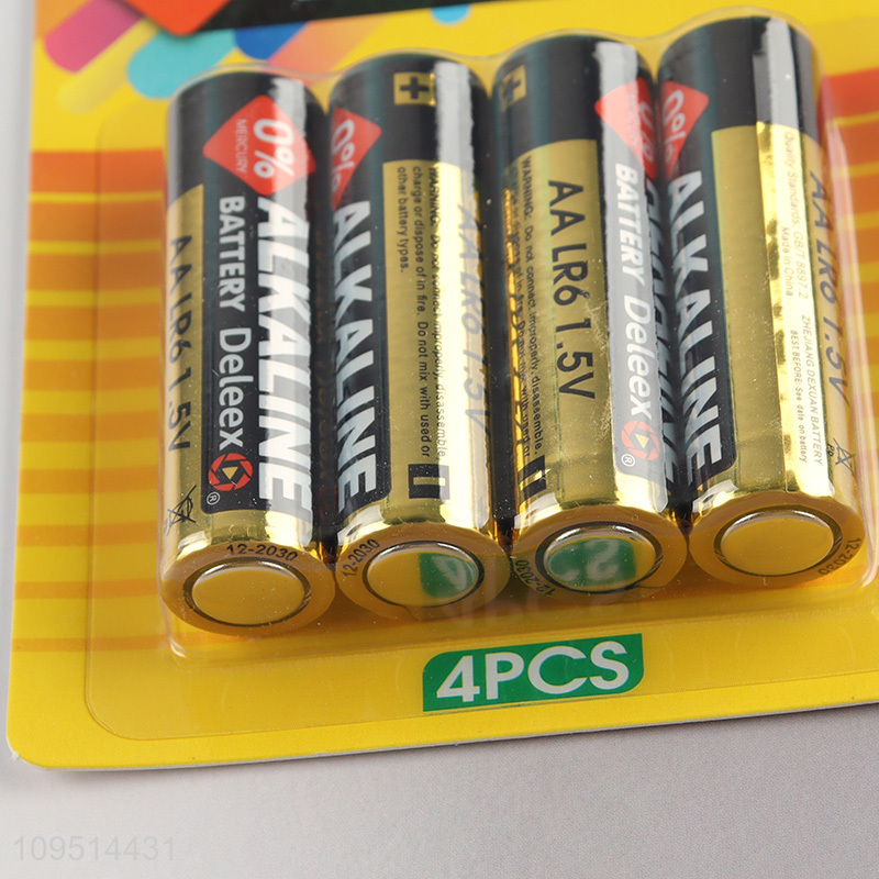 Latest products alkaline AA B4 alkaline battery for sale
