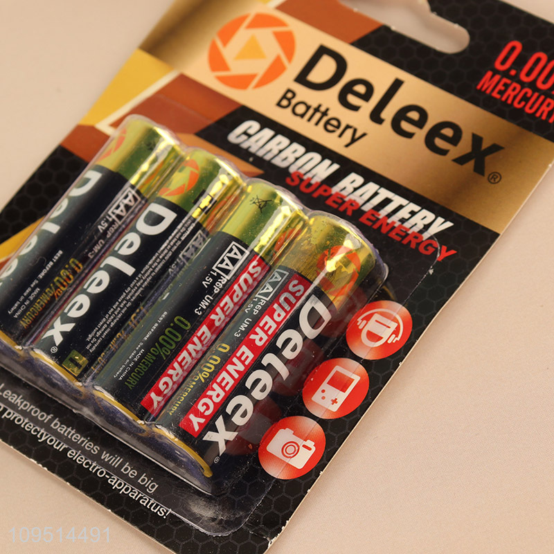Top selling AA carbon B4 carbon battery