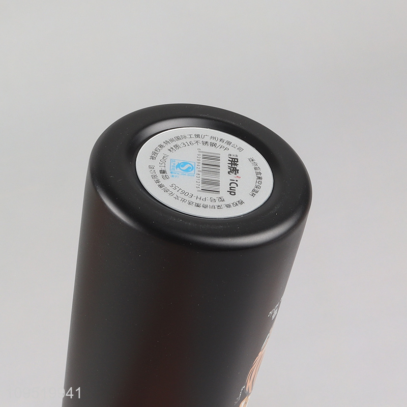 Popular products cartoon printed stainless steel water bottle