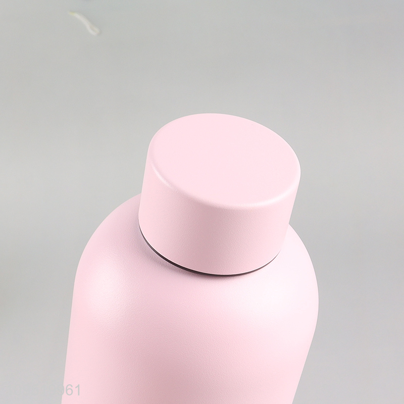Best sale pink stainless steel water bottle wholesale
