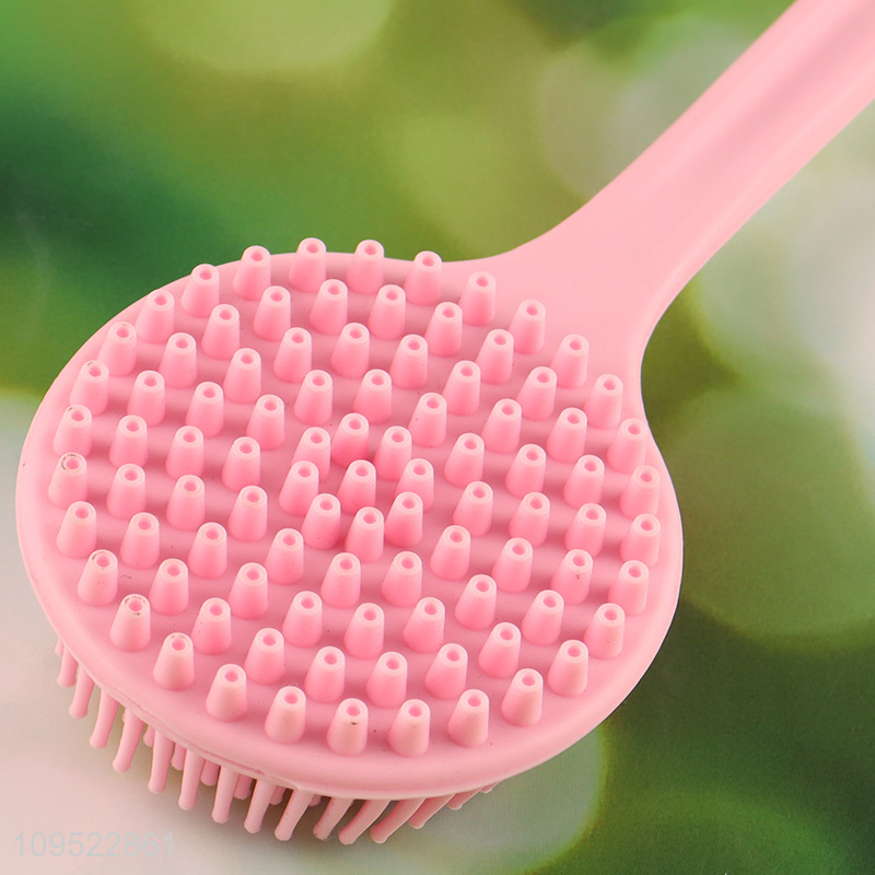 Top selling double-sided silicone bath brush