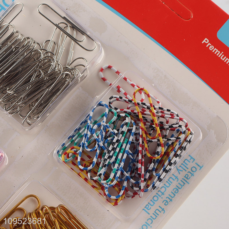 Factory supply paper clip set for school office