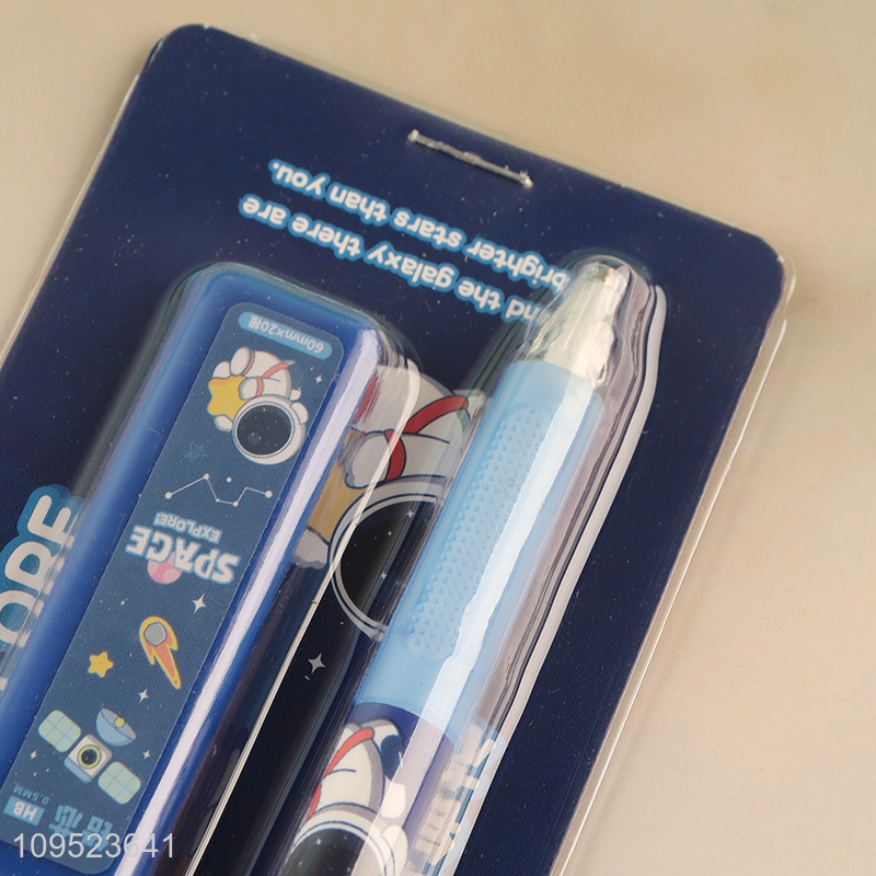 Good quality school kids mechanical pencil set