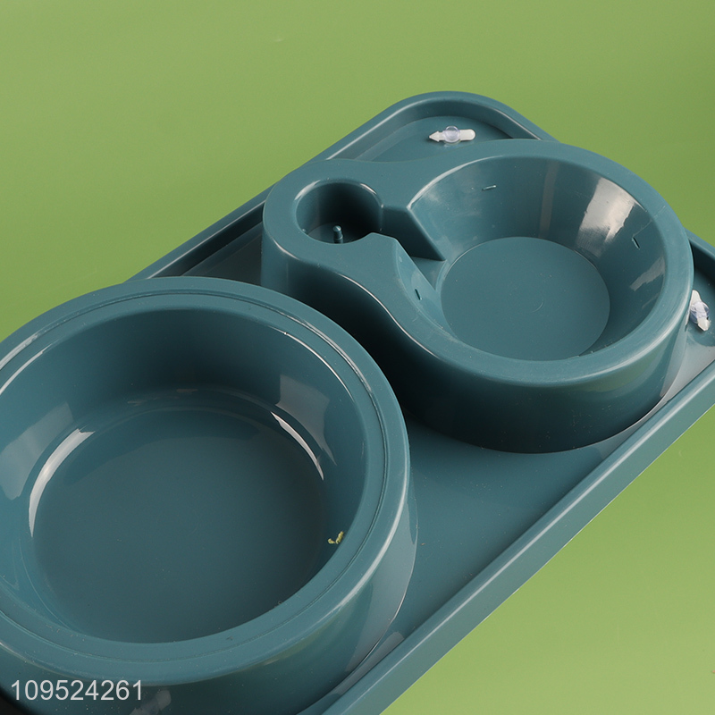 Low price suction cup pet food bowl