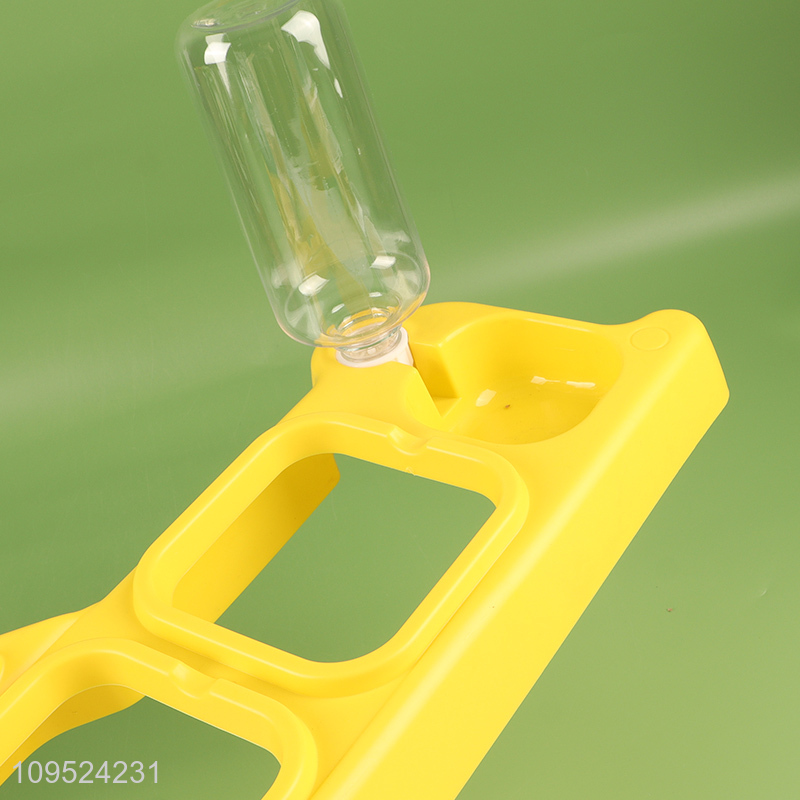 Hot selling triple pet drinking bowls