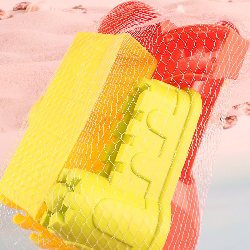 Factory direct sale portable sand mold beach toy set