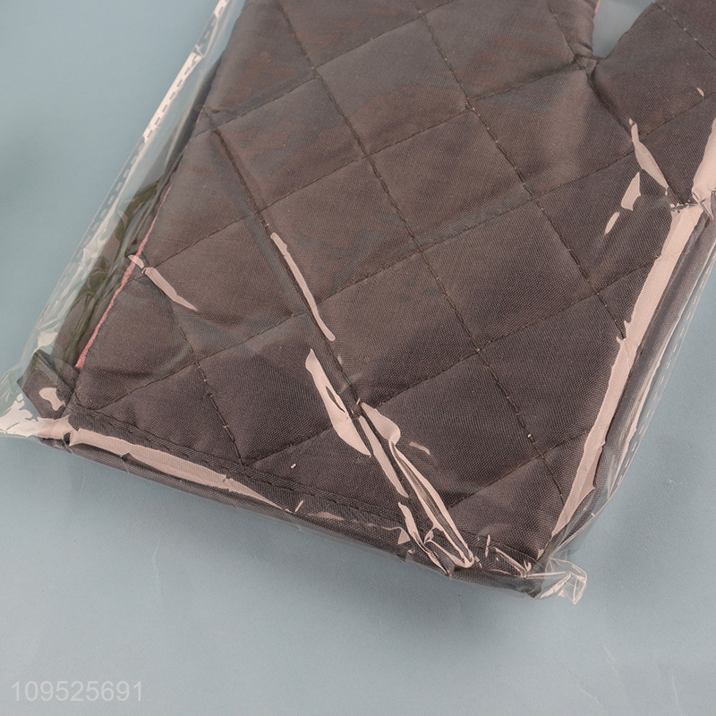 Factory supply 2pcs oven mitts heat pad set