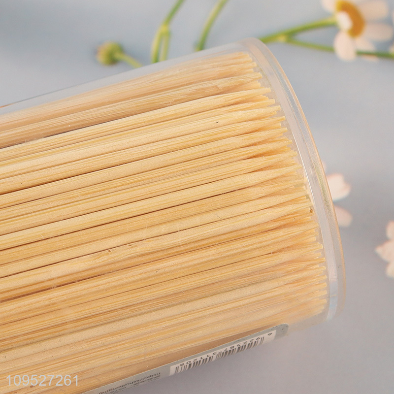 Good quality 450pcs refined bamboo toothpicks for daily use