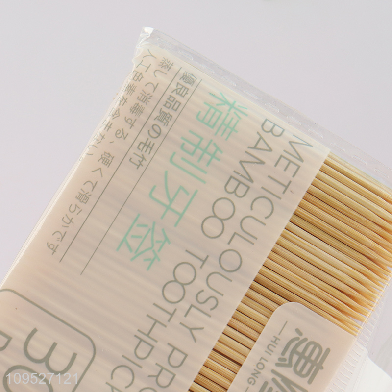Low price 300pcs bamboo toothpicks for daily use