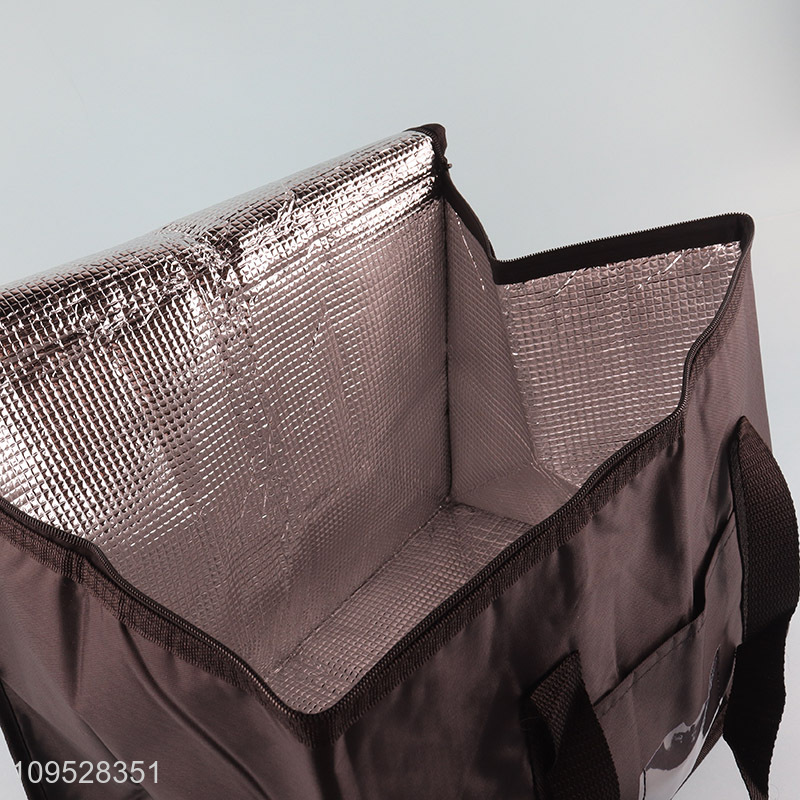 China products large capacity black cooler bag