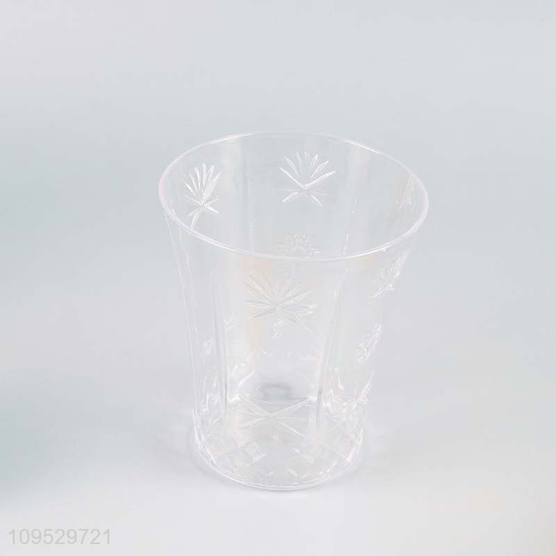Top sale clear cold water jug with plastic cups
