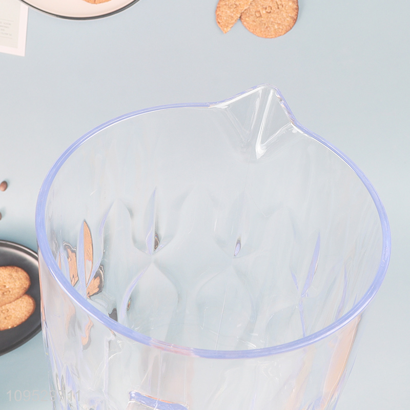 Top quality plastic cold water jug with cups set