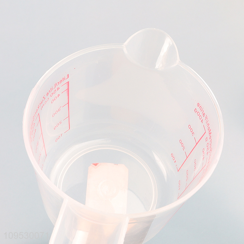 Top selling 450ml measuring cup with handle