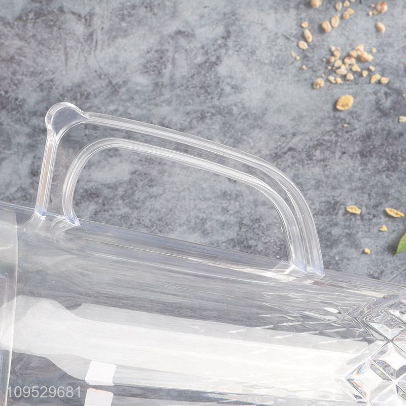 New arrival clear kitchen cold water jug with 4 drinking cups