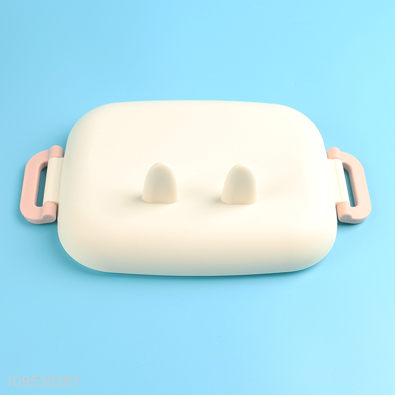 Yiwu market 1200ml portable lunch box with spoon and fork