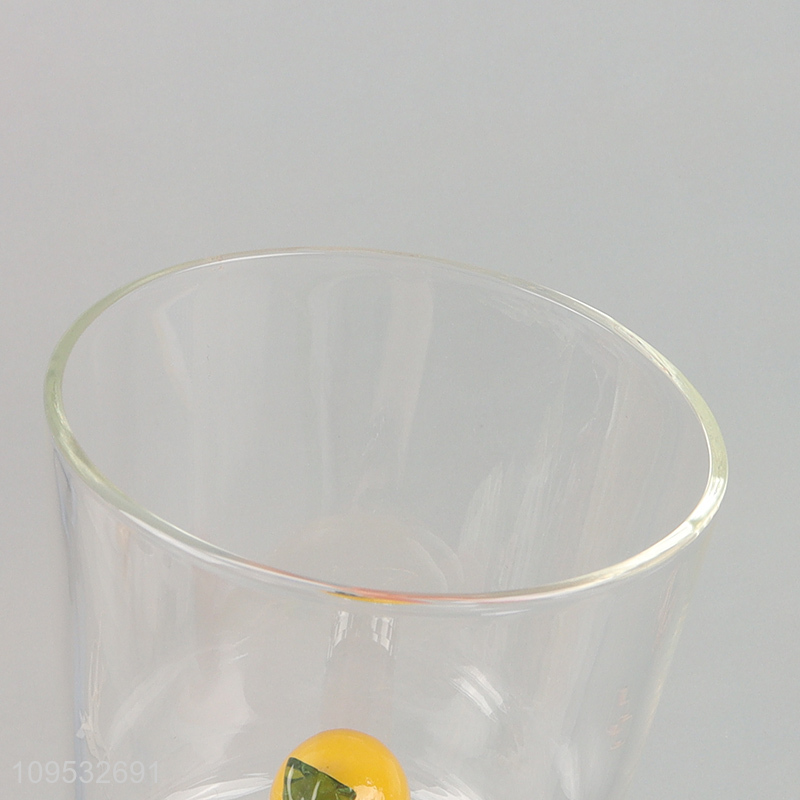 Top quality glass water cup drinking cup water mug