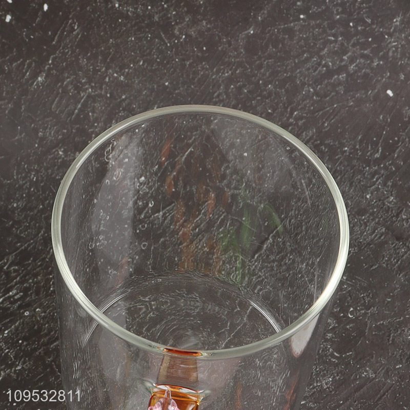 Popular products clear unbreakable glass water cup drinking cup