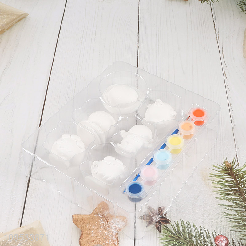 Top selling children plaster painting toys kit