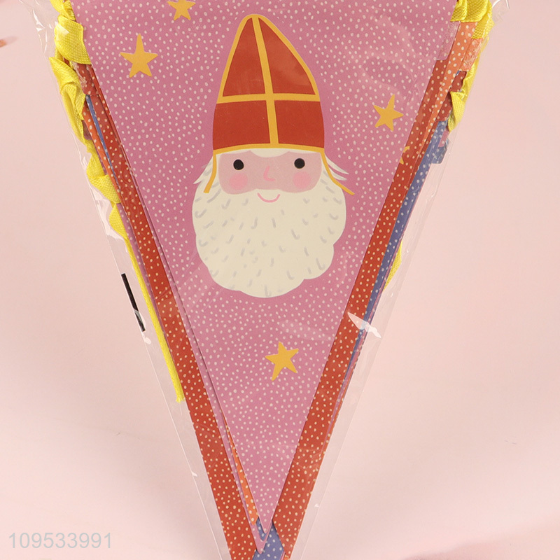 Hot items party supplies christmas flags for decor