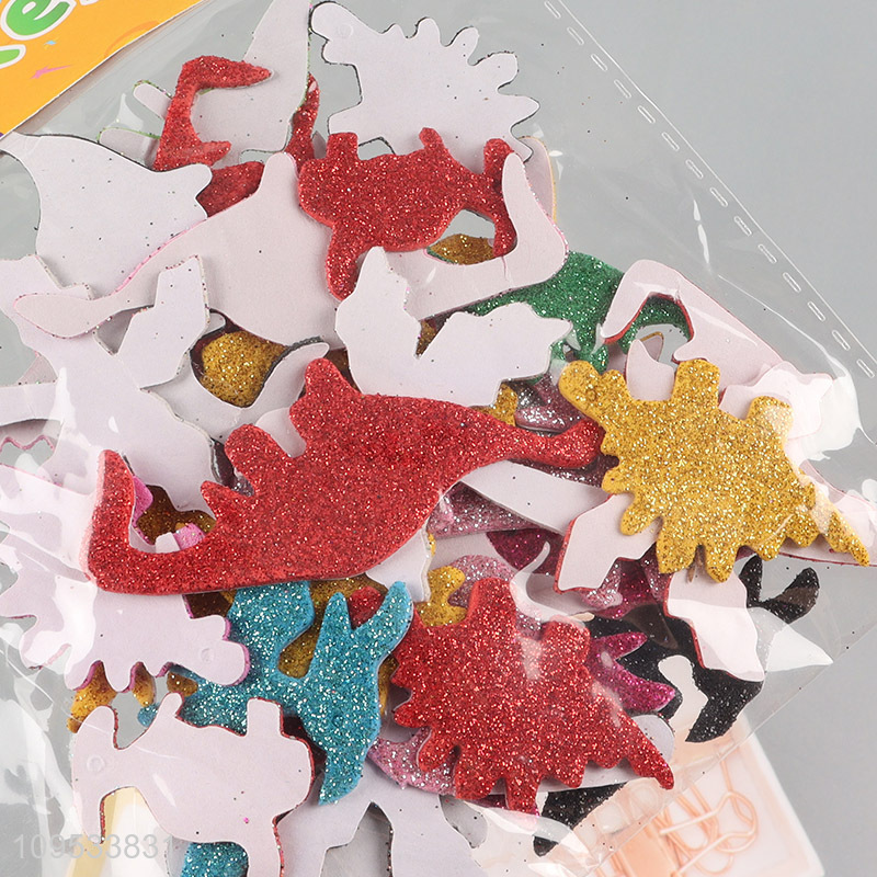 China wholesale dinosaur series eva self-adhesive sticker