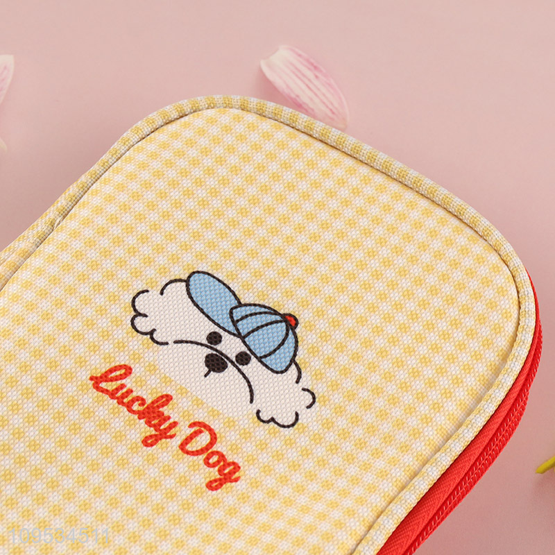 Top quality cartoon printed portable medicine bag