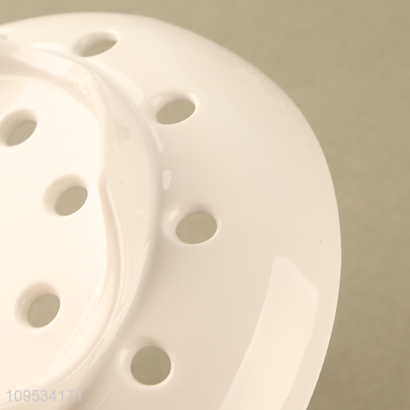 China supplier 6-inch draining steaming plate