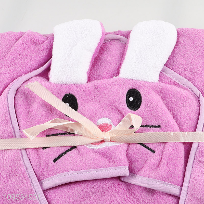 Top selling cartoon rabbit children beach towel
