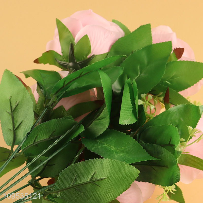 China supplier rose flower artificial flower fake flower