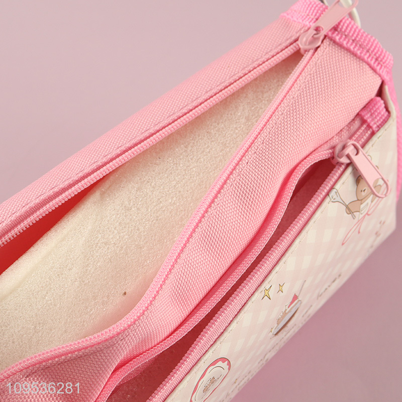 Wholesale multicolor stationery pencil bag for kids