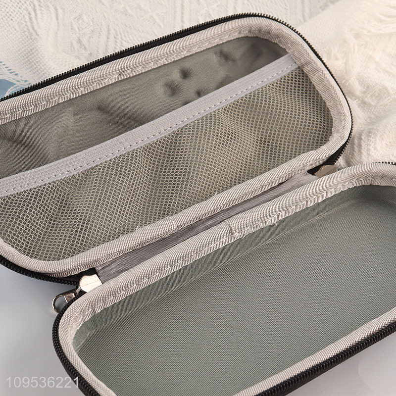 Low price stationery pencil bag with zipper