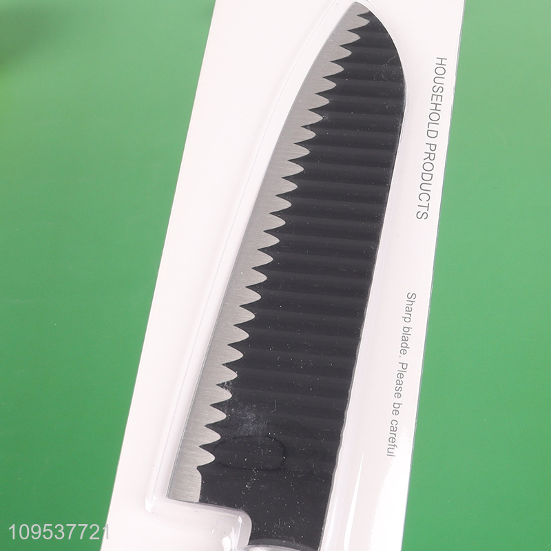 Wholesale Wavy Grain Chef Kitchen Knife Meat Knife