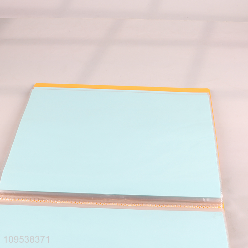 New arrival clear pocket document folder for sale