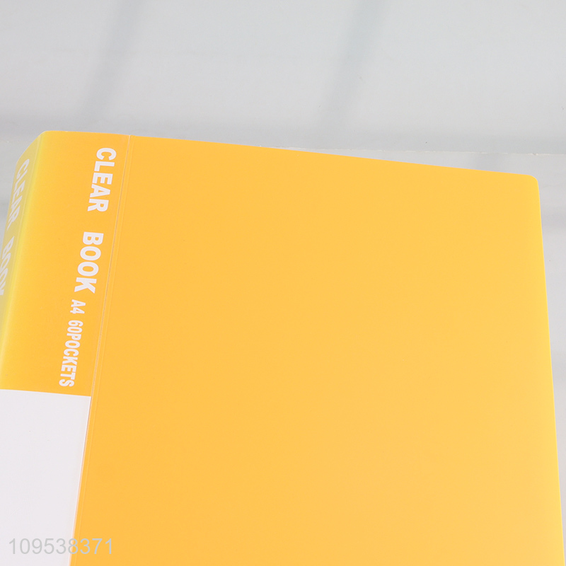 New arrival clear pocket document folder for sale